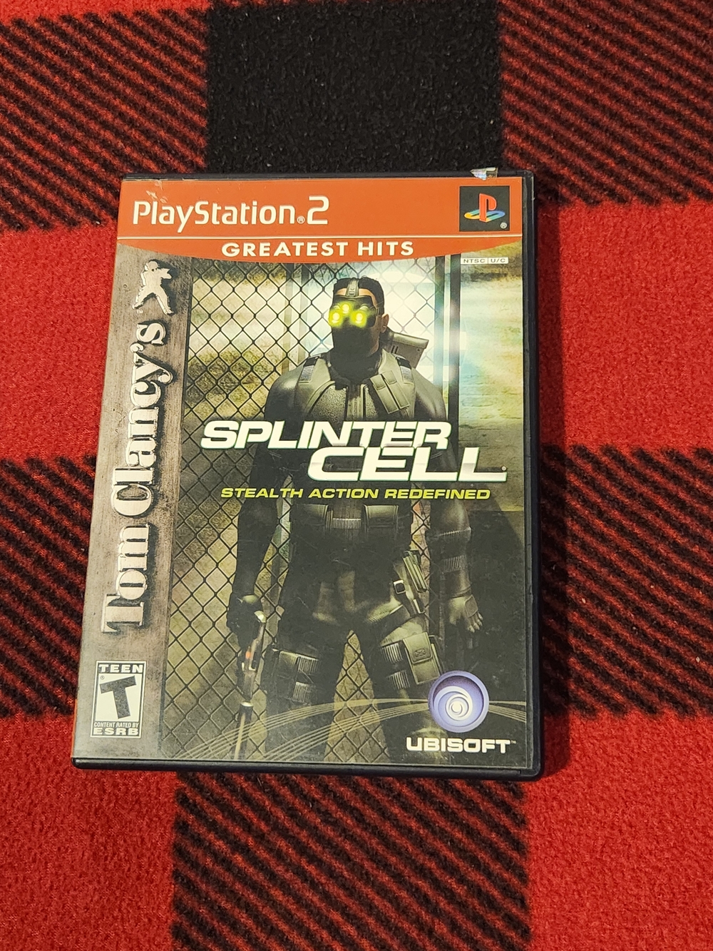 Tom Clancy's Splinter Cell Stealth Action Redefined Greatest Hits PS2 Game CIB